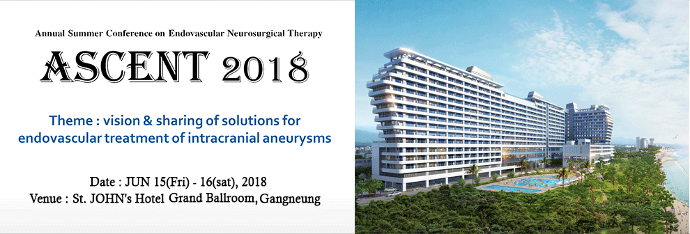 2018 대한뇌혈관내수술학회 정기학술대회 및 총회